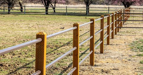 split rail fence designs