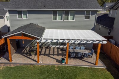 Wooden Gable Patio Covers